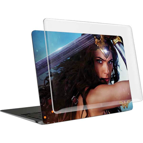 DC Comics Wonder Woman Battle Ready Poster MacBook Air 15in (2023-2025) Case plus Skin